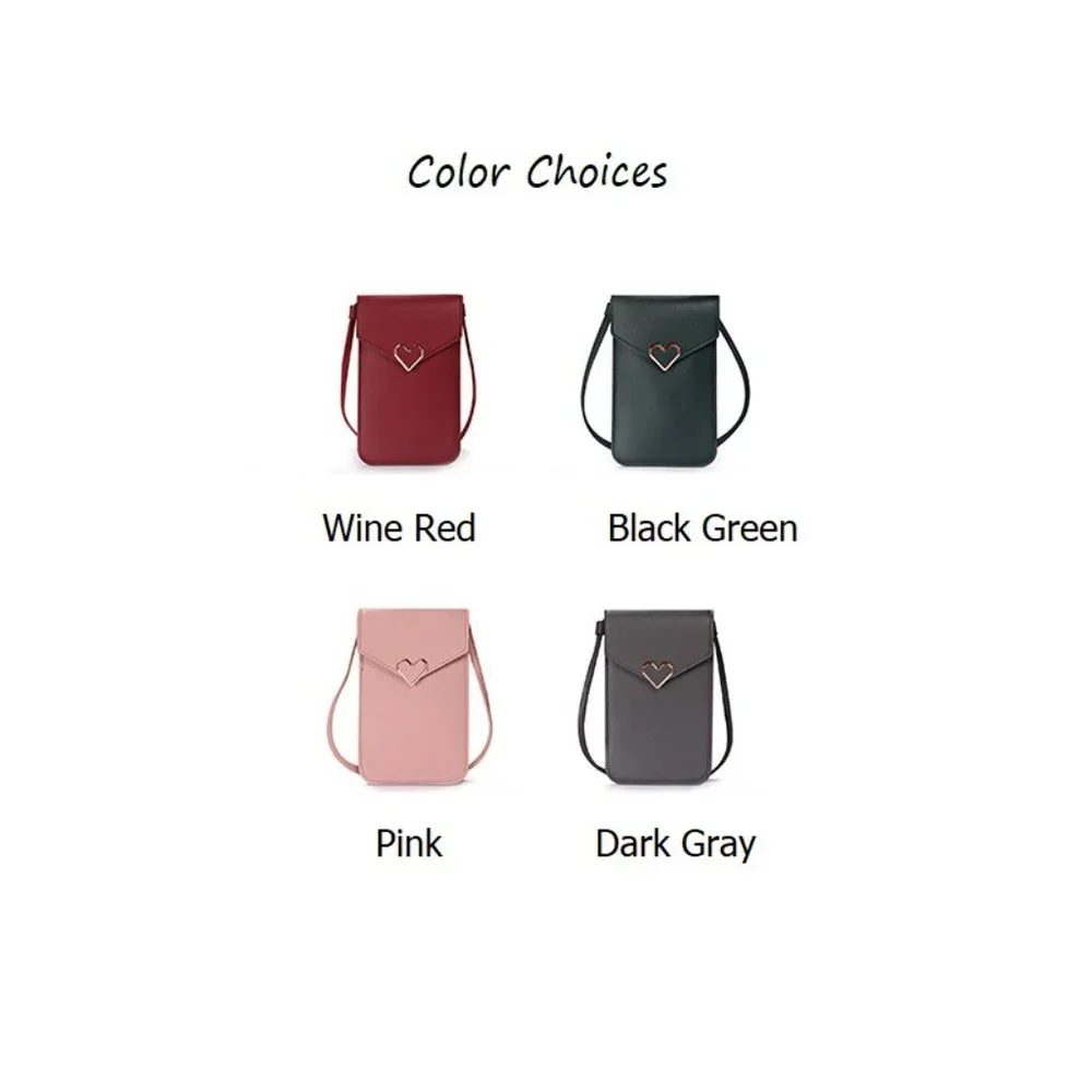Crossbody Phone Purse Touch Screen Purse with Shoulder Strap